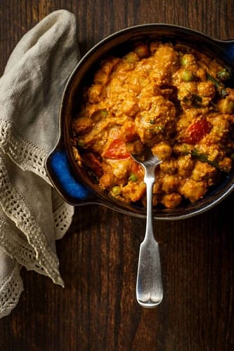 Vegan Korma, Vegetable Korma, Navratan curry