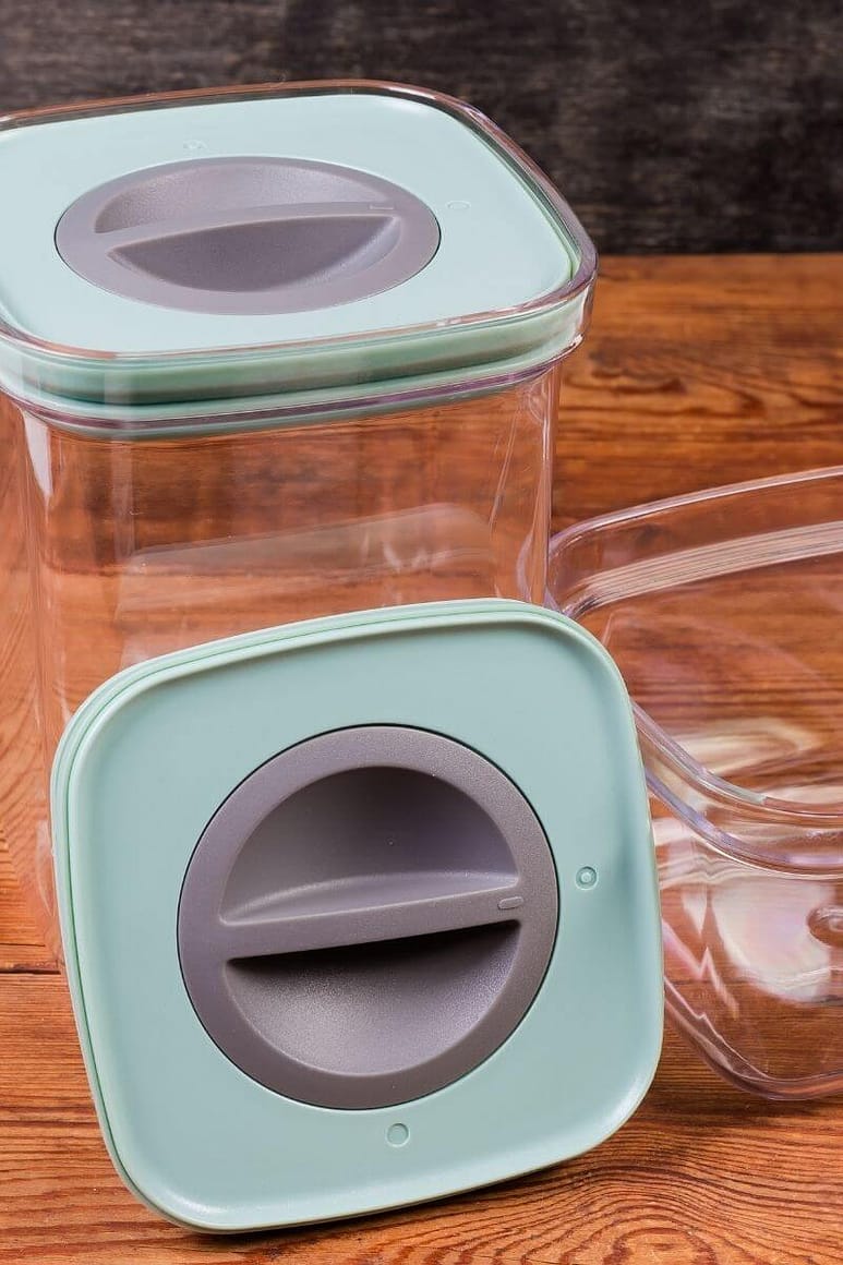 I love storing food in these, they are perfect airtight containers! 